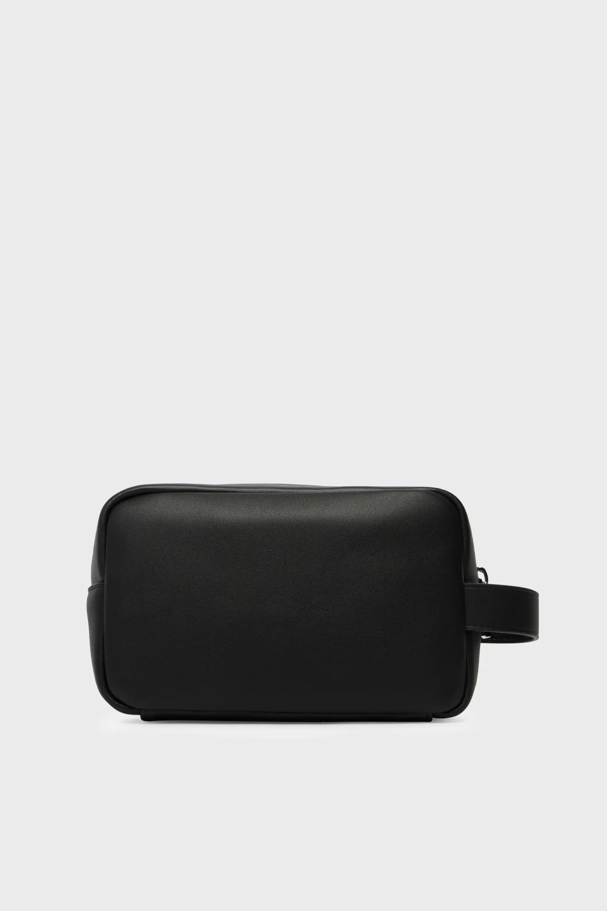 Calvin Klein Logolu Tek Saplı Erkek Traş Çantası LV04D1227G UB1 SİYAH - 2