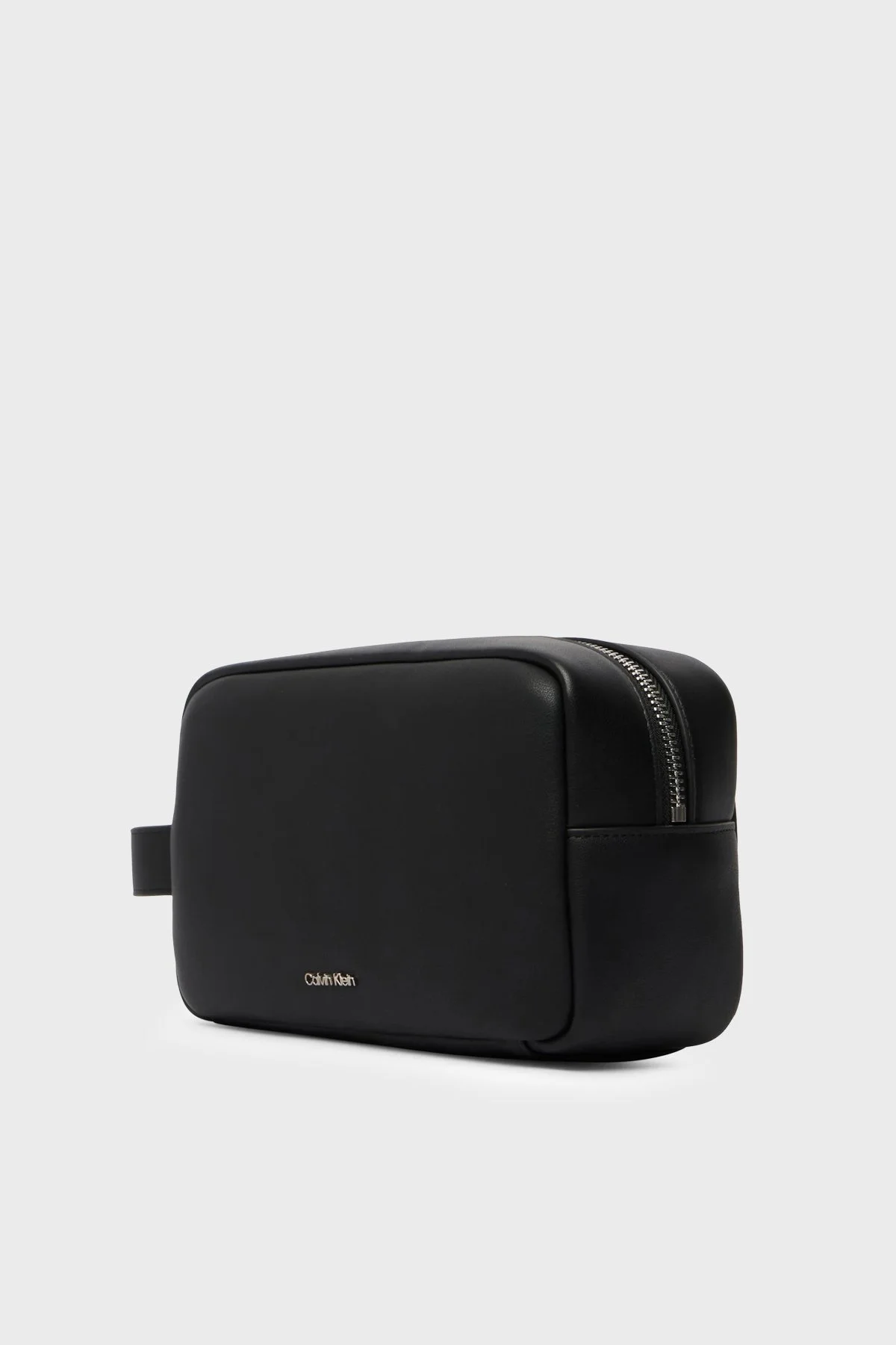Calvin Klein Logolu Tek Saplı Erkek Traş Çantası LV04D1227G UB1 SİYAH - 3