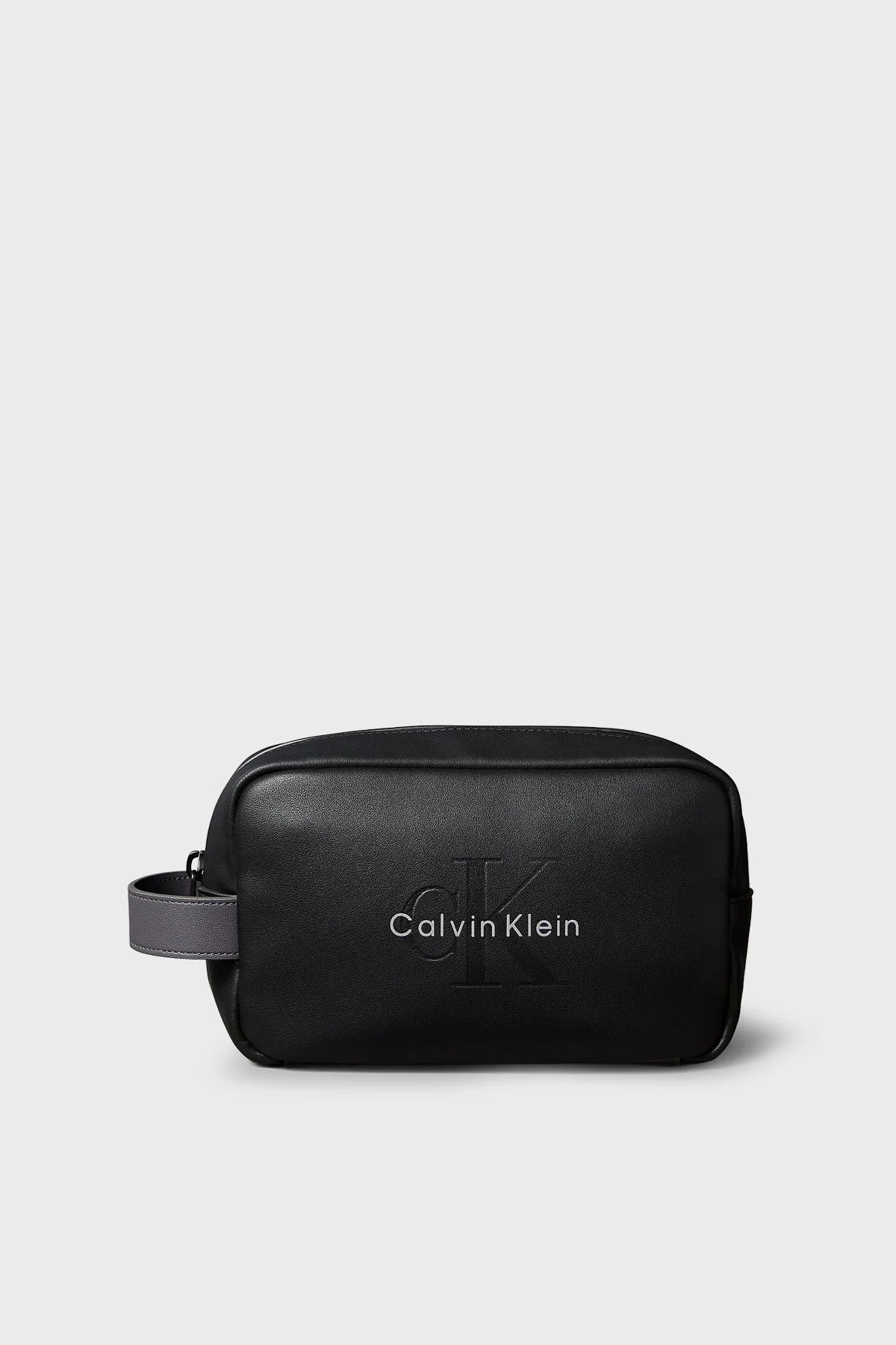 Calvin Klein Logolu Tek Saplı LV04D1238GUB1 Erkek Çanta LV04D1238G UB1 SİYAH - 1