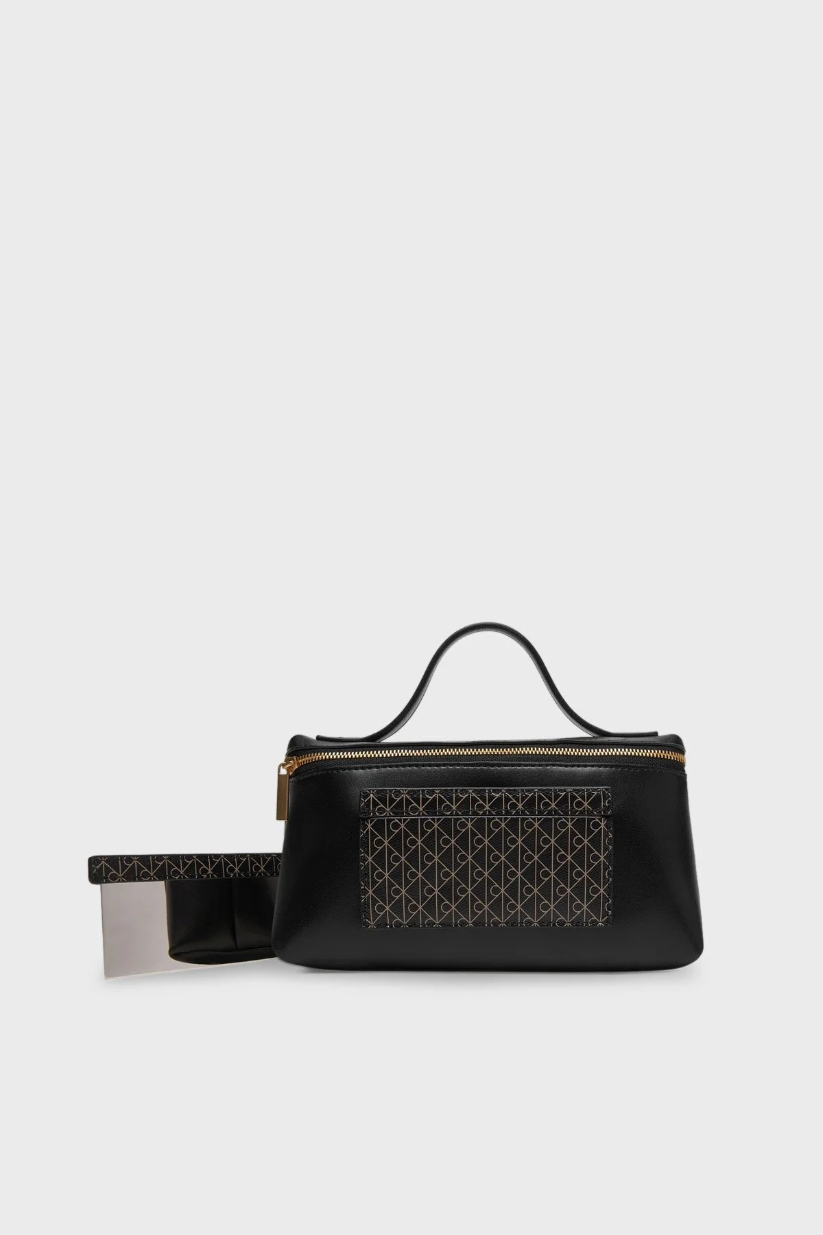 Calvin Klein Logolu Tek Saplı LV04F1102G2XA Bayan Çanta LV04F1102G 2XA SİYAH - 2
