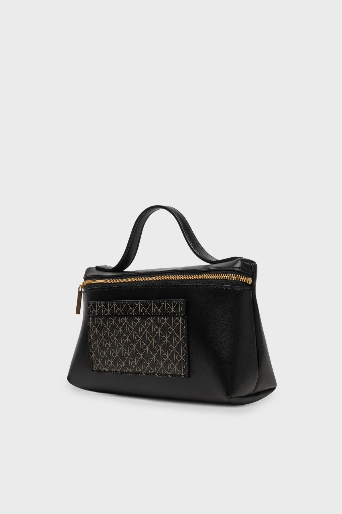 Calvin Klein Logolu Tek Saplı LV04F1102G2XA Bayan Çanta LV04F1102G 2XA SİYAH - 5