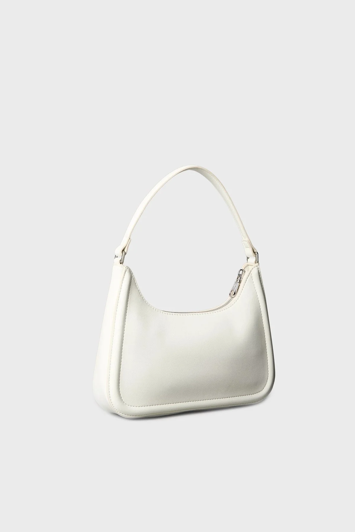 Calvin Klein Logolu Tutma Saplı Mini LV04F3230GFUP Bayan Çanta LV04F3230G FUP BEYAZ - 3