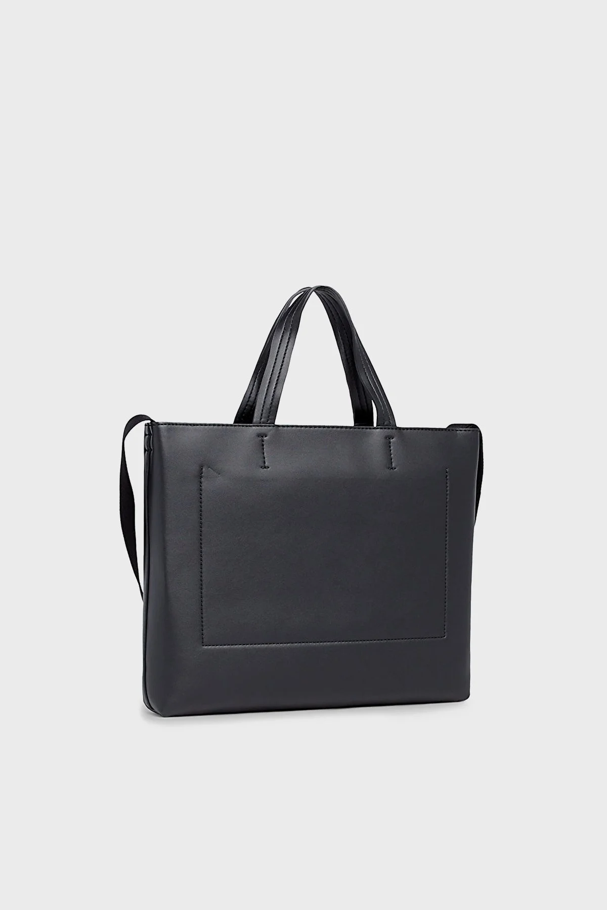 Calvin Klein Logolu Uzatma Askılı K60K6115470GL Bayan Çanta K60K611547 0GL SİYAH - 4