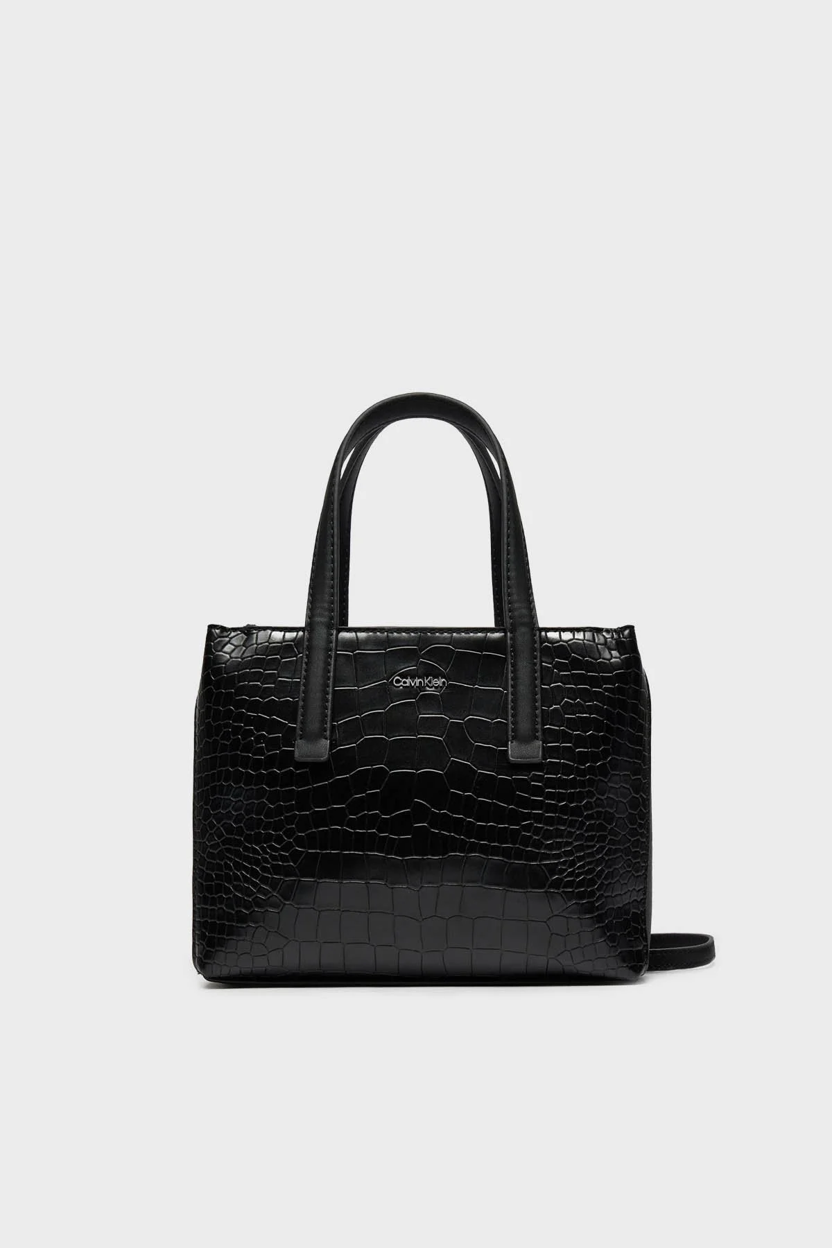 Calvin Klein Logolu Uzatma Askılı K60K612163BEH Bayan Çanta K60K612163 BEH SİYAH - 1