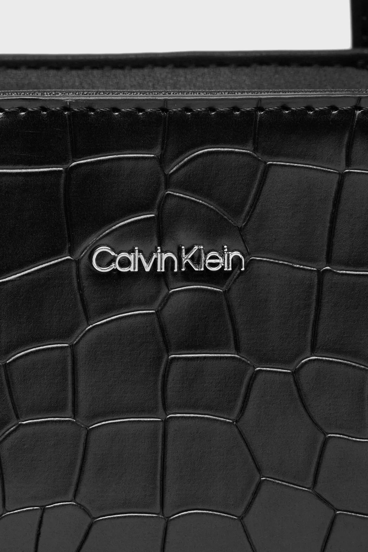 Calvin Klein Logolu Uzatma Askılı K60K612163BEH Bayan Çanta K60K612163 BEH SİYAH - 4