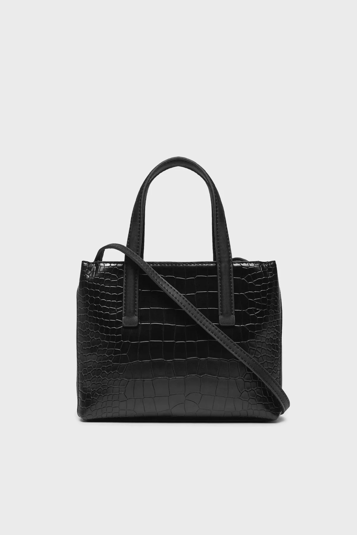 Calvin Klein Logolu Uzatma Askılı K60K612163BEH Bayan Çanta K60K612163 BEH SİYAH - 5