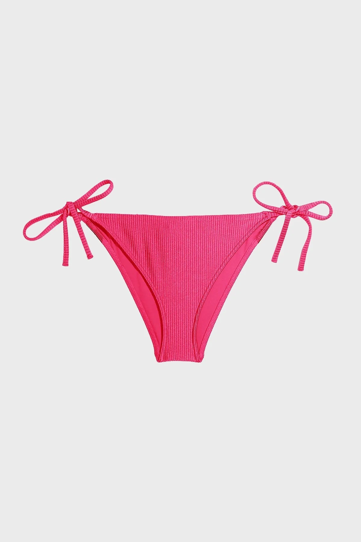 Calvin Klein Logolu Yanları Bağcıklı KW0KW01985XI1 Bayan Bikini Altı KW0KW01985 XI1 PEMBE - 5