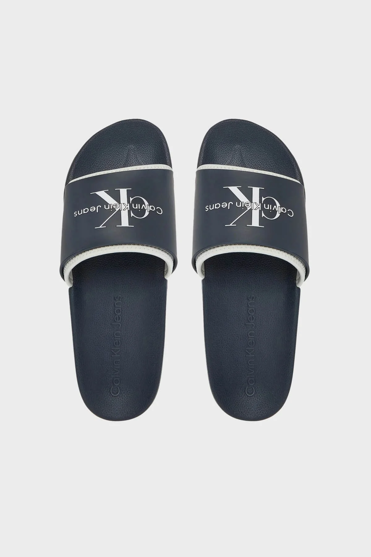 Calvin Klein Logolu YM0YM00361DW4 Erkek Terlik YM0YM00361 DW4 LACİVERT - 8