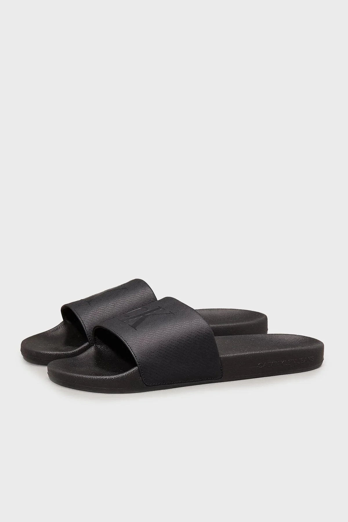 Calvin Klein Logolu YM0YM012690GJ Erkek Terlik YM0YM01269 0GJ SİYAH - 9