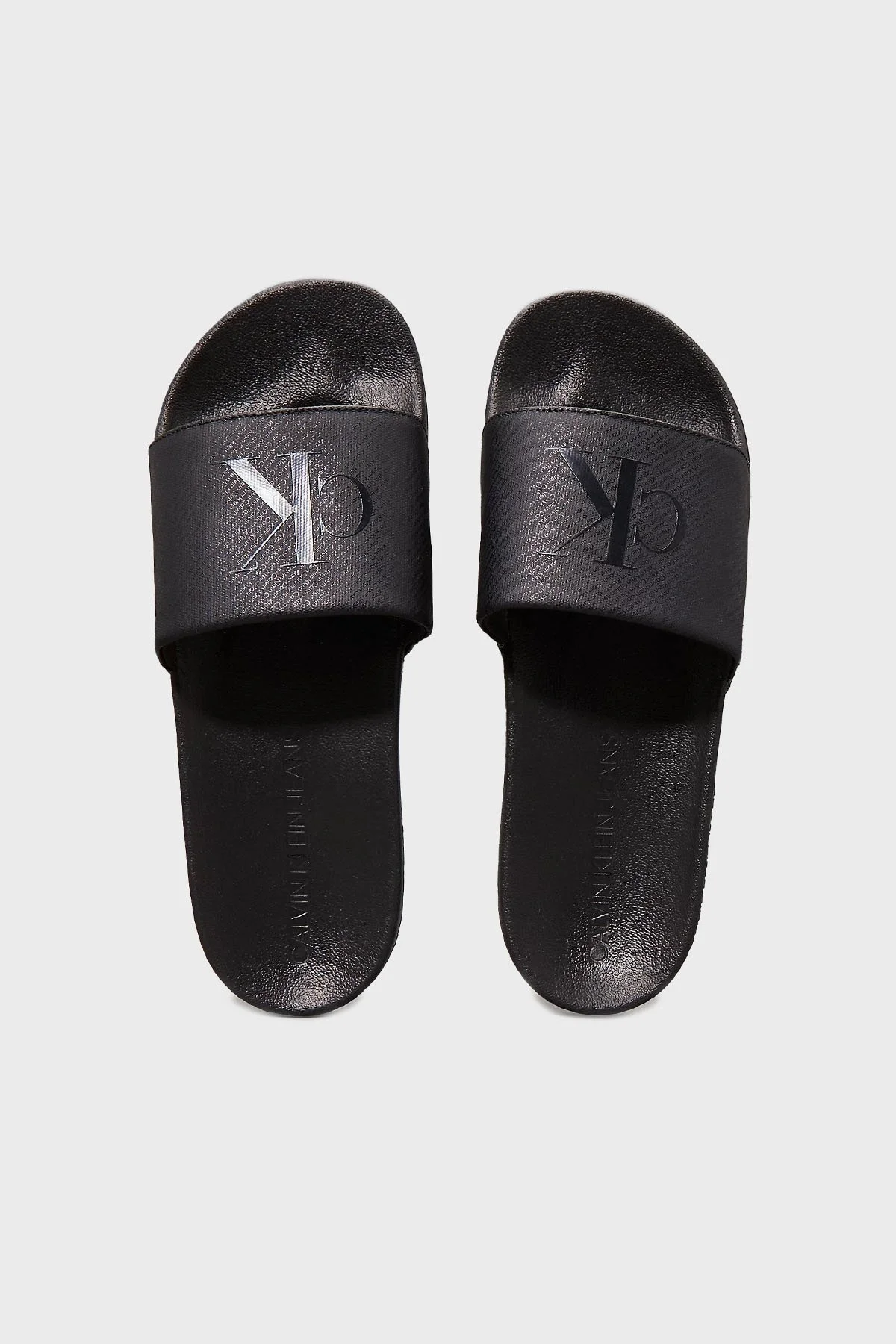 Calvin Klein Logolu YM0YM012690GJ Erkek Terlik YM0YM01269 0GJ SİYAH - 11