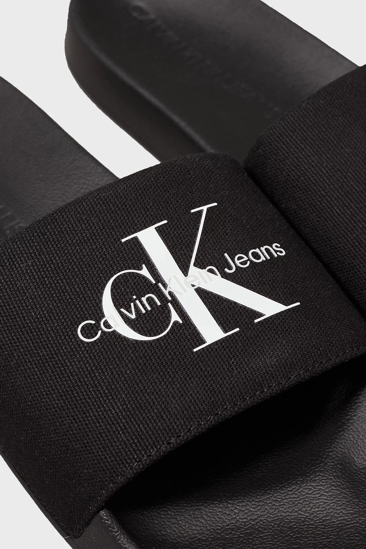 Calvin Klein Logolu YM0YM012710GJ Erkek Terlik YM0YM01271 0GJ SİYAH - 12