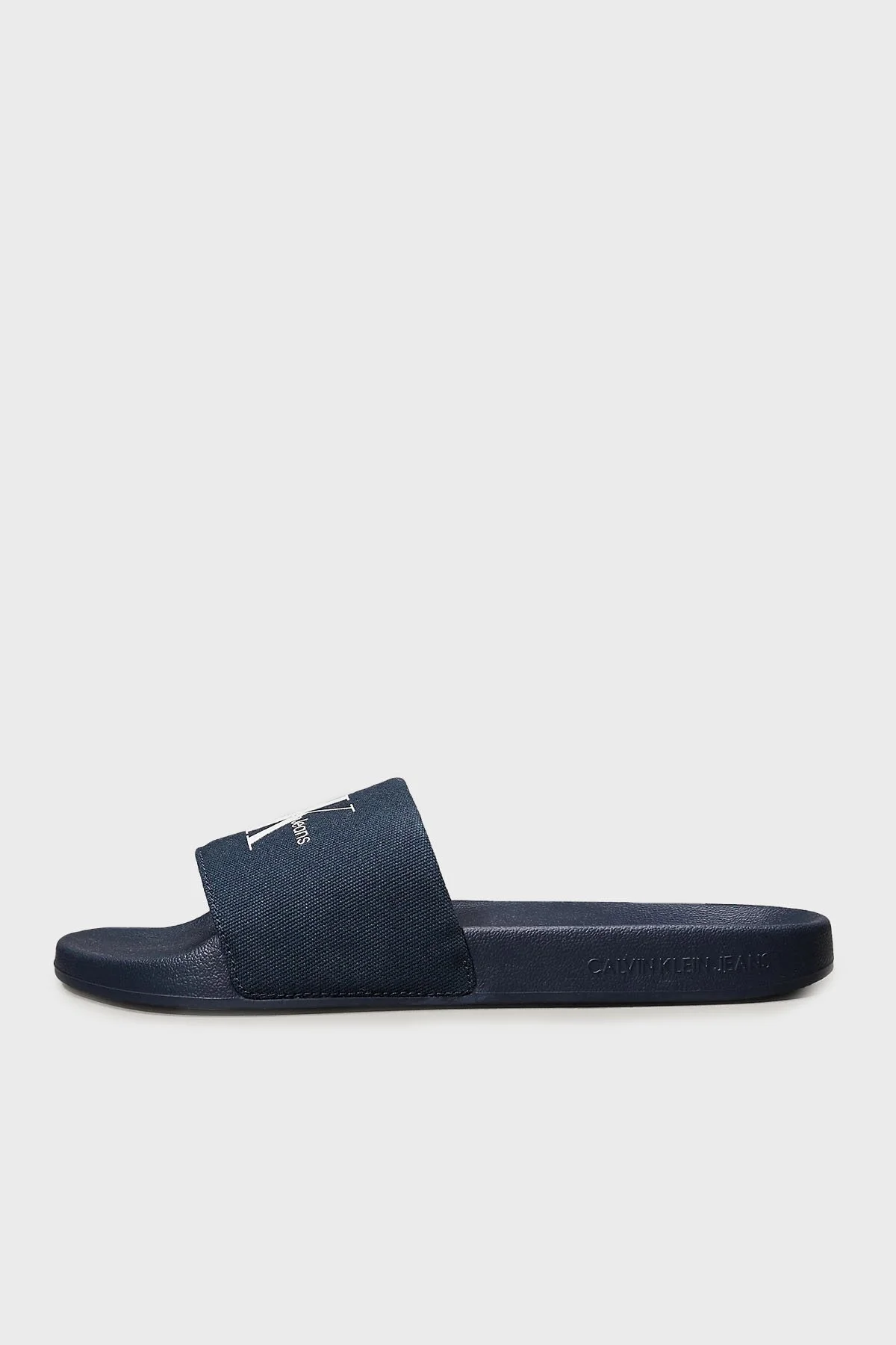 Calvin Klein Logolu YM0YM01271DW4 Erkek Terlik YM0YM01271 DW4 LACİVERT - 8