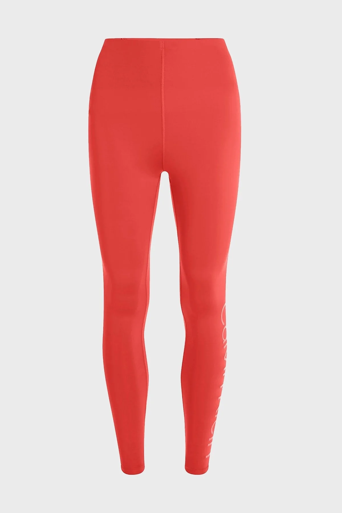 Calvin Klein Logolu Yüksek Bel Nem Emici 00GWS3L60297A Bayan Tayt 00GWS3L602 97A KIRMIZI - 6