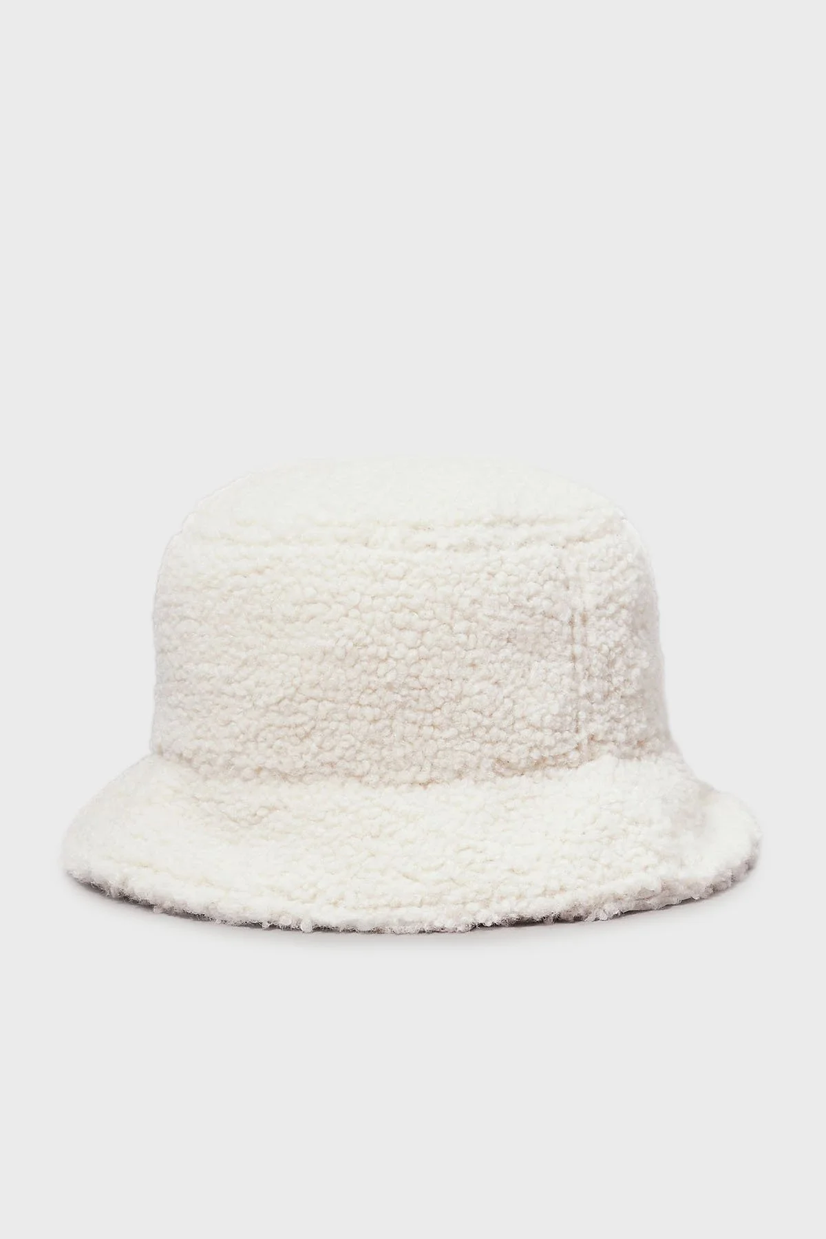 Calvin Klein Logolu Yumuşak Dokulu Bucket Kova K60K612656PAS Bayan Şapka K60K612656 PAS EKRU - 2