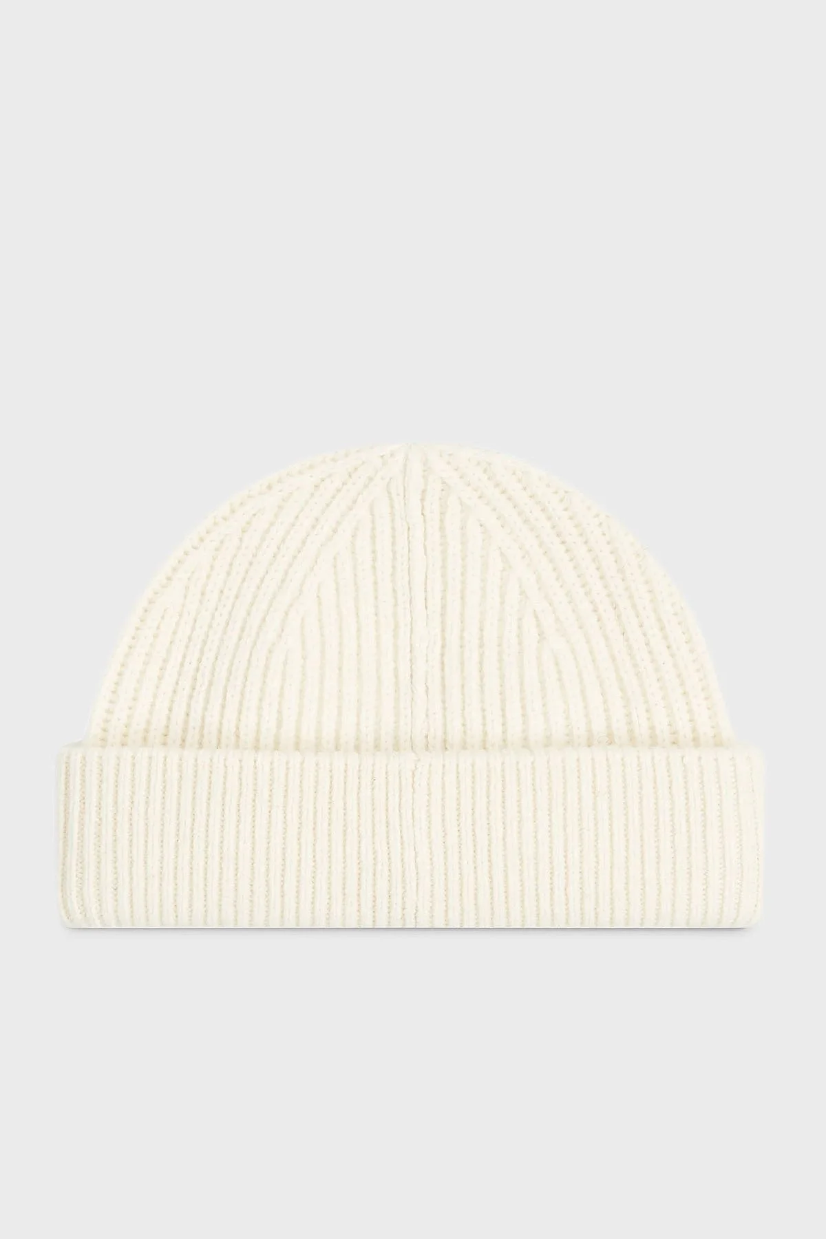 Calvin Klein Logolu Yün Karışımlı Kalın K50K512360YAH Erkek Bere K50K512360 YAH EKRU - 2