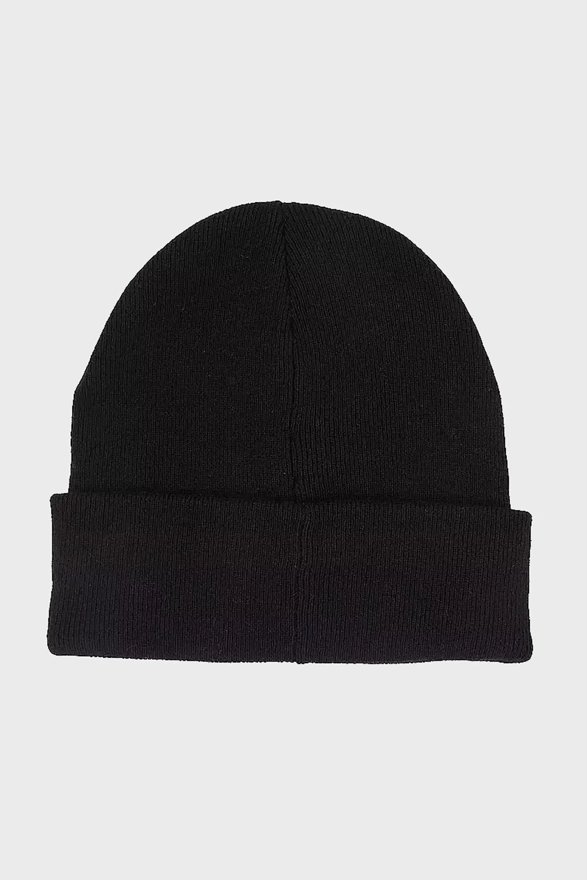 Calvin Klein Logolu Yün ve Kaşmir Karışımlı K60K611834BEH Bayan Bere K60K611834 BEH SİYAH - 2