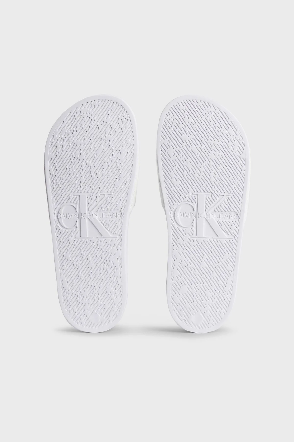 Calvin Klein Logolu YW0YW00103YBR Bayan Terlik YW0YW00103 YBR BEYAZ - 6