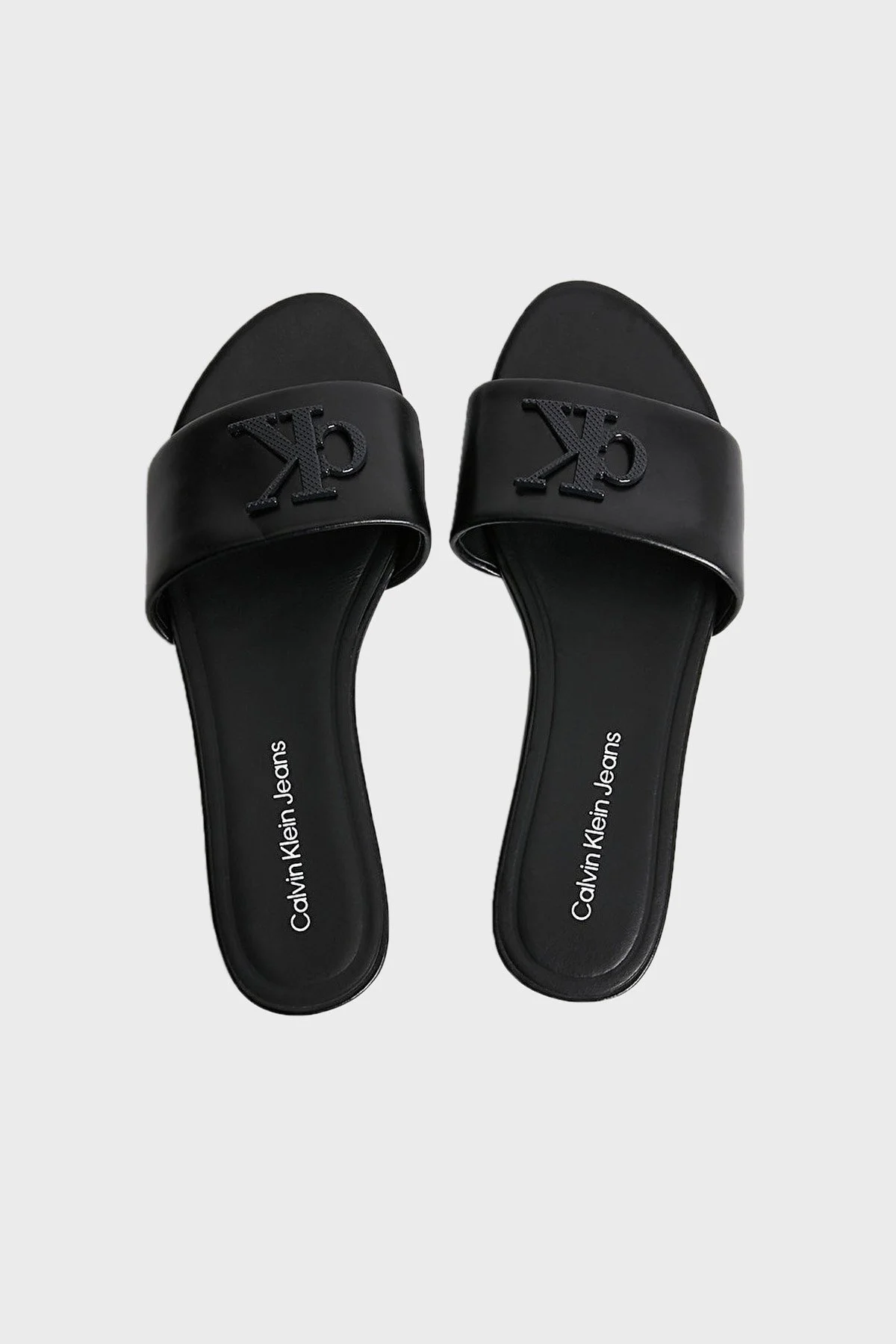 Calvin Klein Logolu YW0YW00952BDS Bayan Terlik YW0YW00952 BDS SİYAH - 6