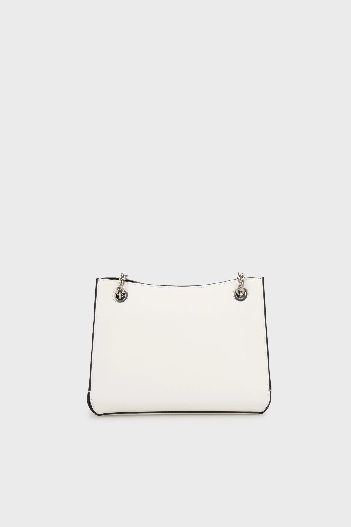 Calvin Klein Logolu Zincir Askılı K60K6078310LI Bayan Çanta K60K607831 0LI BEYAZ-GÜMÜŞ - 3