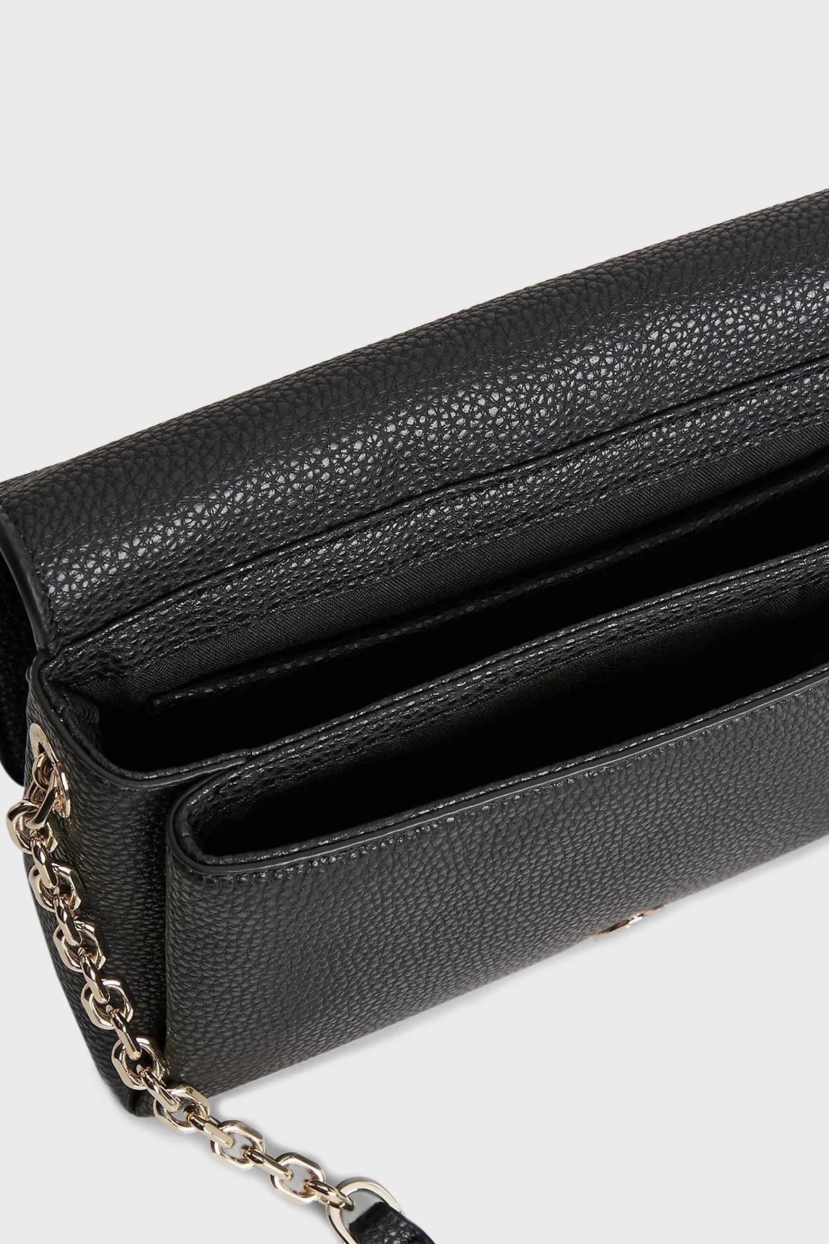 Calvin Klein Logolu Zincir Askılı K60K610455BAX Bayan Çanta K60K610455 BAX SİYAH - 5