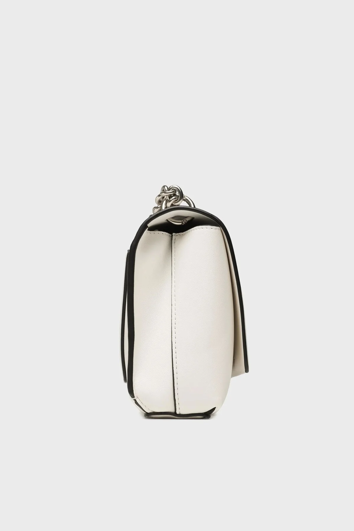 Calvin Klein Logolu Zincir Askılı K60K610562YBH Bayan Çanta K60K610562 YBH BEYAZ - 4