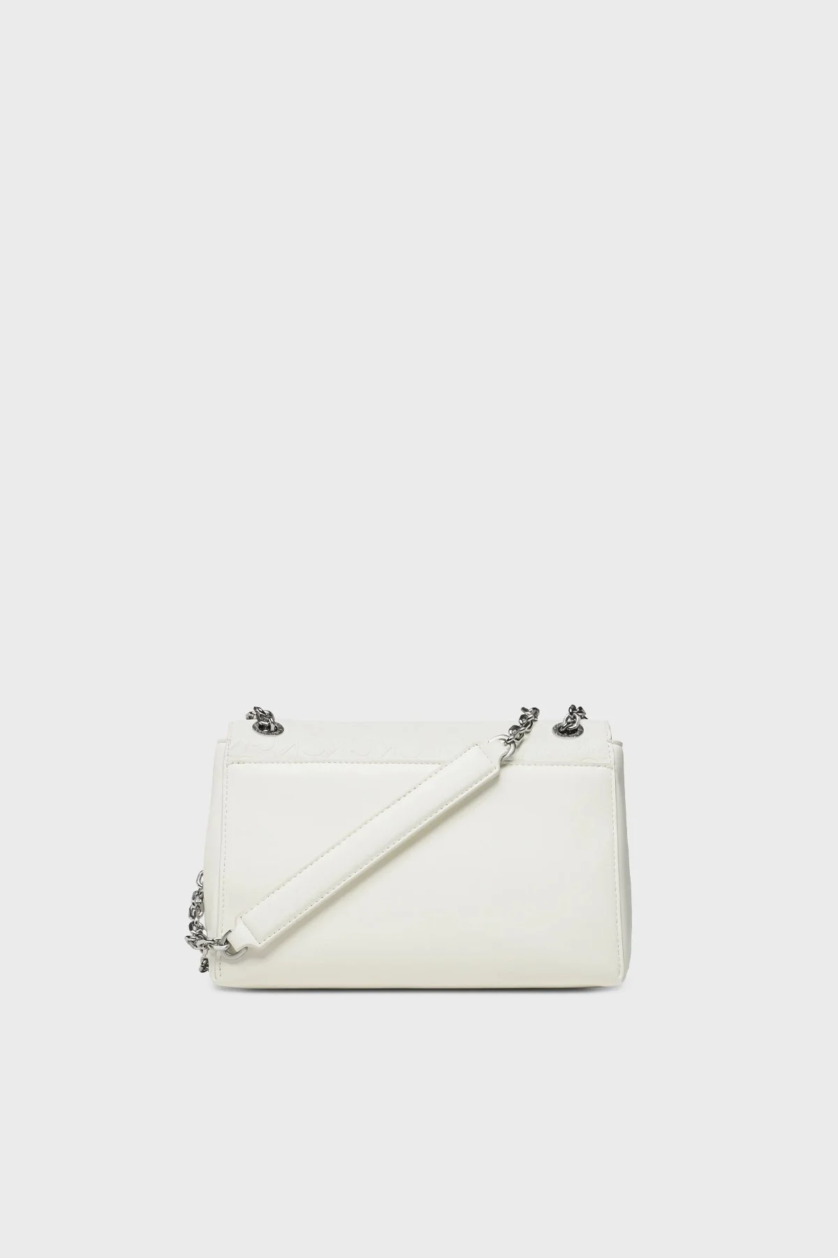 Calvin Klein Logolu Zincir Askılı K60K610919YAL Bayan Çanta K60K610919 YAL BEYAZ - 5