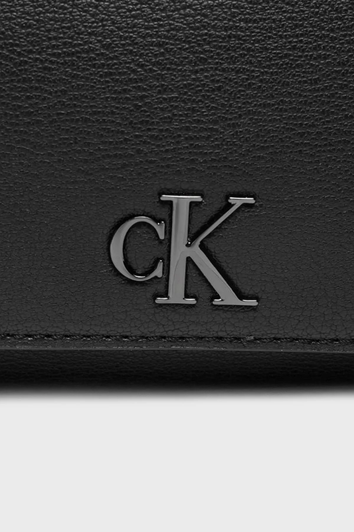 Calvin Klein Logolu Zincir Askılı K60K612233BEH Bayan Çanta K60K612233 BEH SİYAH - 5