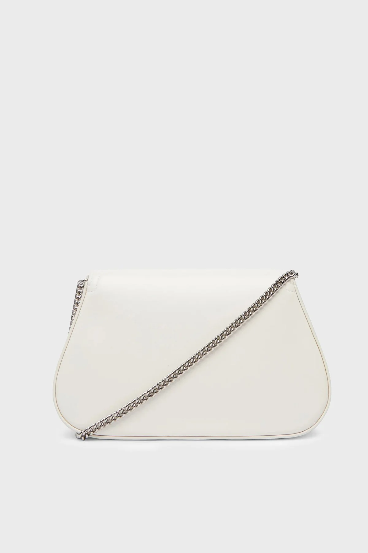 Calvin Klein Logolu Zincir Askılı LV04F1153G4LX Bayan Çanta LV04F1153G 4LX BEYAZ - 2