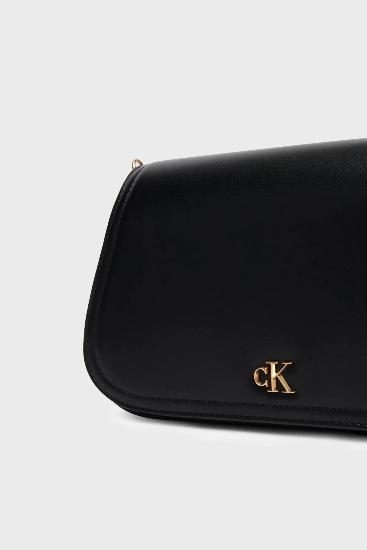 Calvin Klein Logolu Zincir Askılı LV04F1153GUB1 Bayan Çanta LV04F1153G UB1 SİYAH - 4