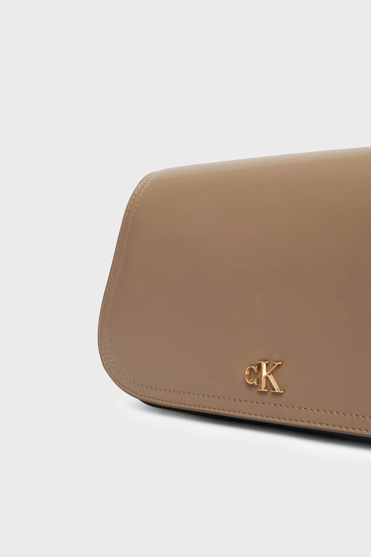 Calvin Klein Logolu Zincir Askılı LV04F1153GVFU Bayan Çanta LV04F1153G VFU TOPRAK - 5