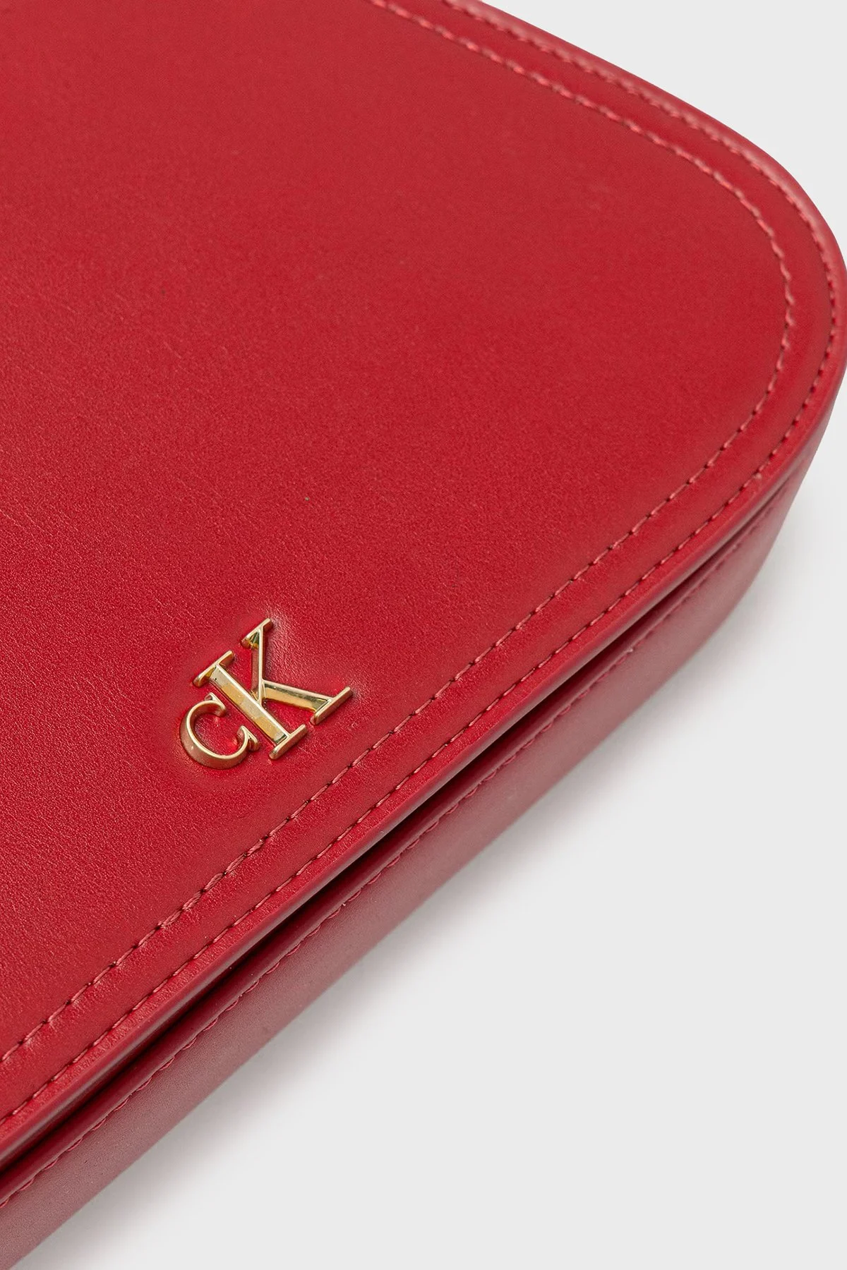 Calvin Klein Logolu Zincir Askılı LV04F1153GXLL Kadın Çanta LV04F1153G XLL BORDO - 5