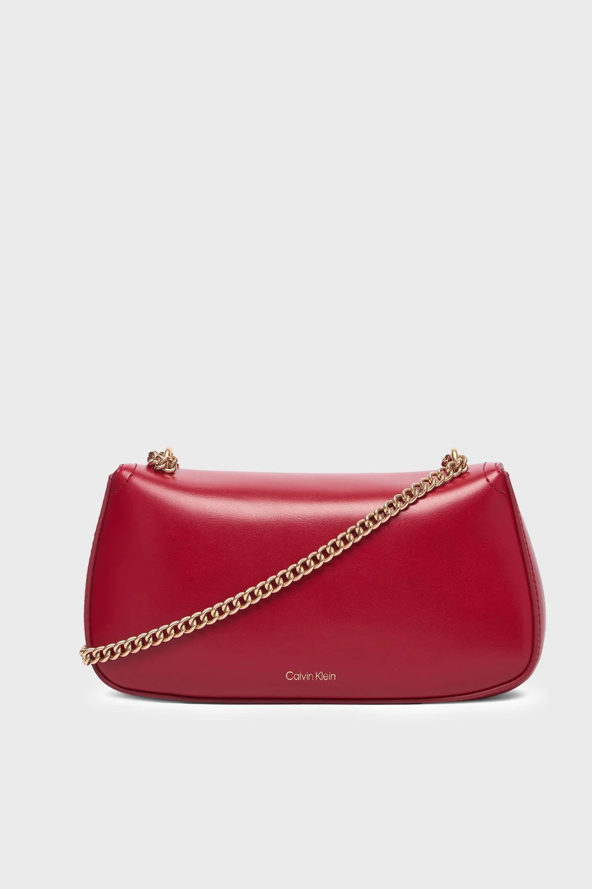 Calvin Klein Logolu Zincir Askılı LV04F3172GXLL Kadın Çanta LV04F3172G XLL BORDO - 3