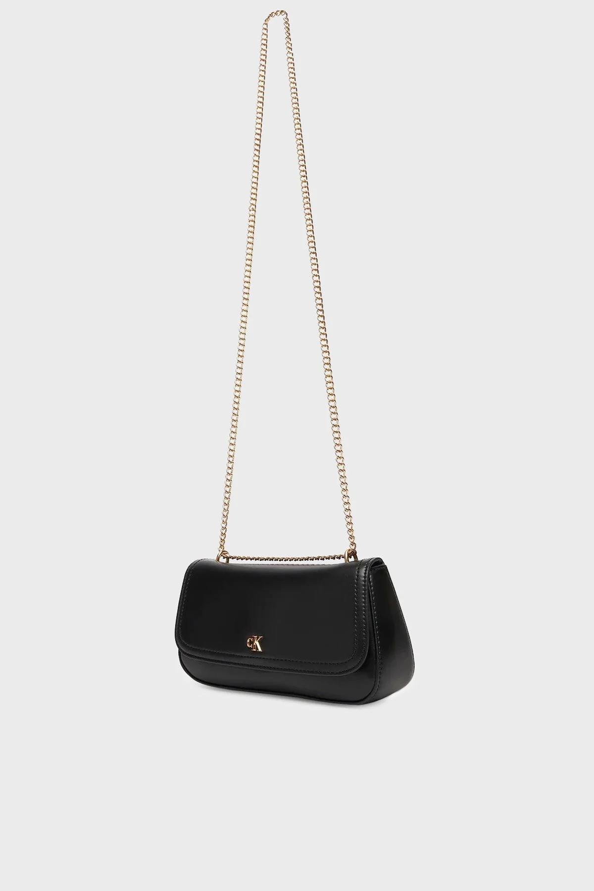 Calvin Klein Logolu Zincir Askılı LV04F3172GYIH Bayan Çanta LV04F3172G YIH SİYAH - 4