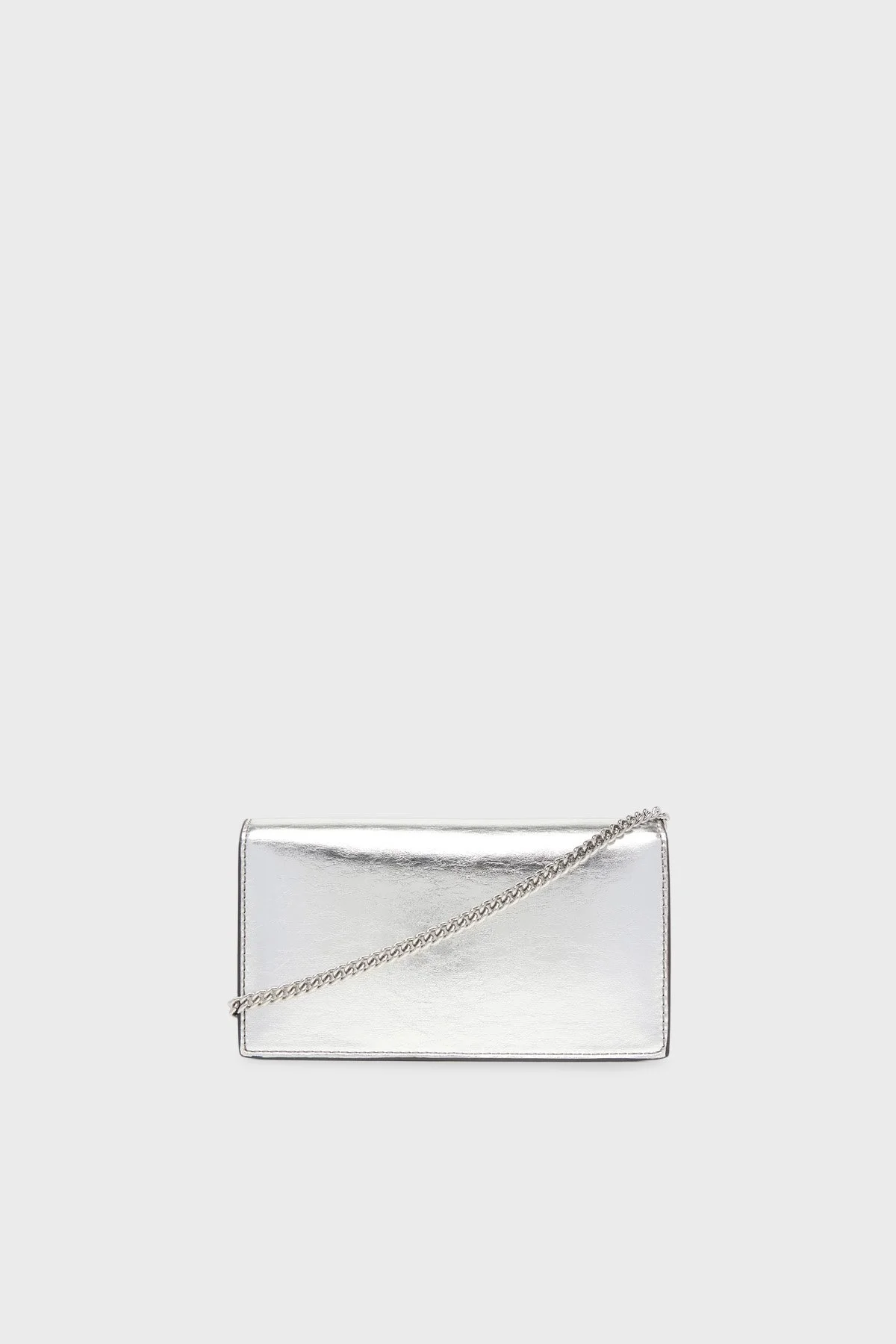 Calvin Klein Logolu Zincir Askılı LV04F3320G3JH Bayan Cüzdan LV04F3320G 3JH GÜMÜŞ - 3