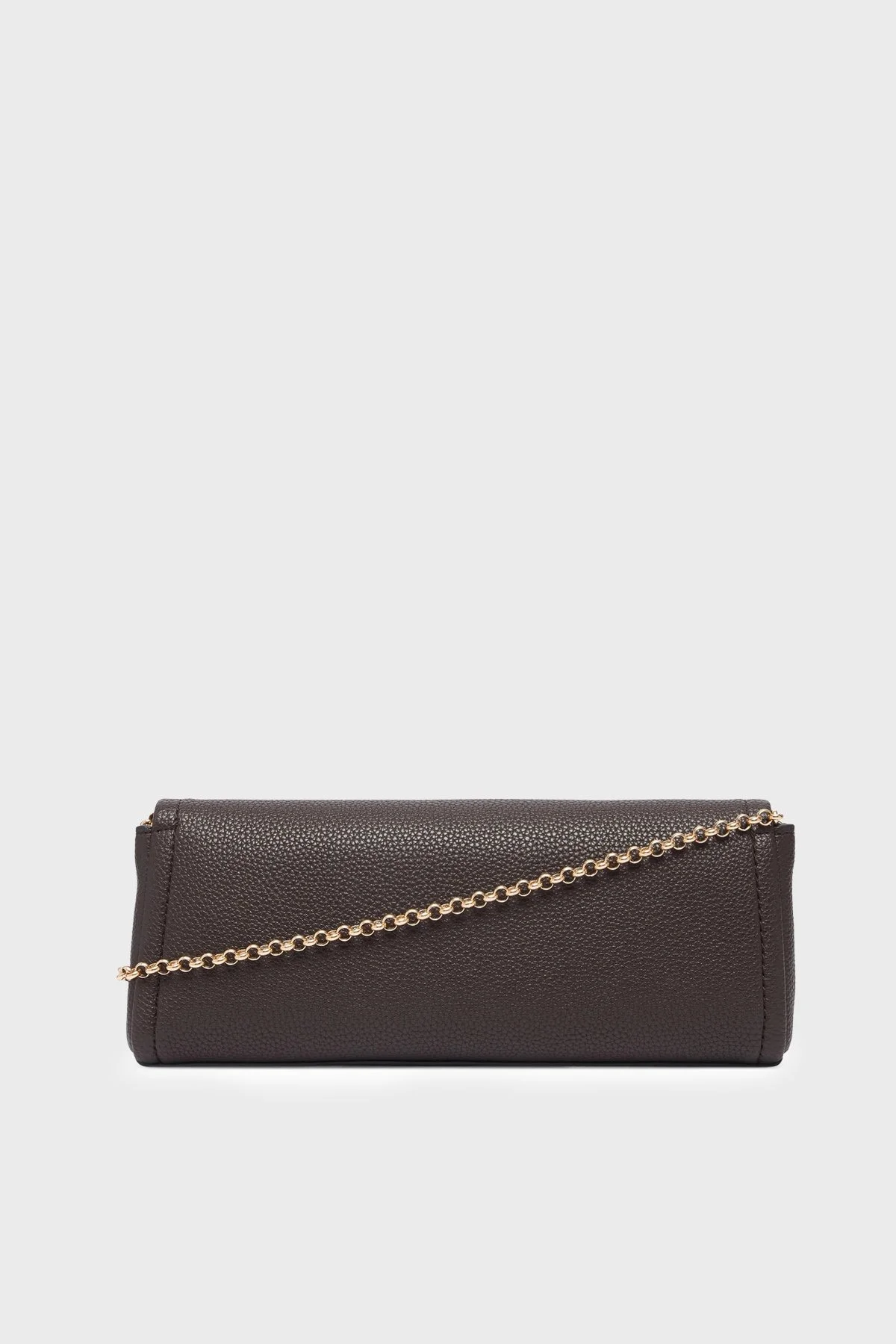 Calvin Klein Logolu Zincir Askılı LV04F3740GBAL Kadın Çanta LV04F3740G BAL KAHVE - 3