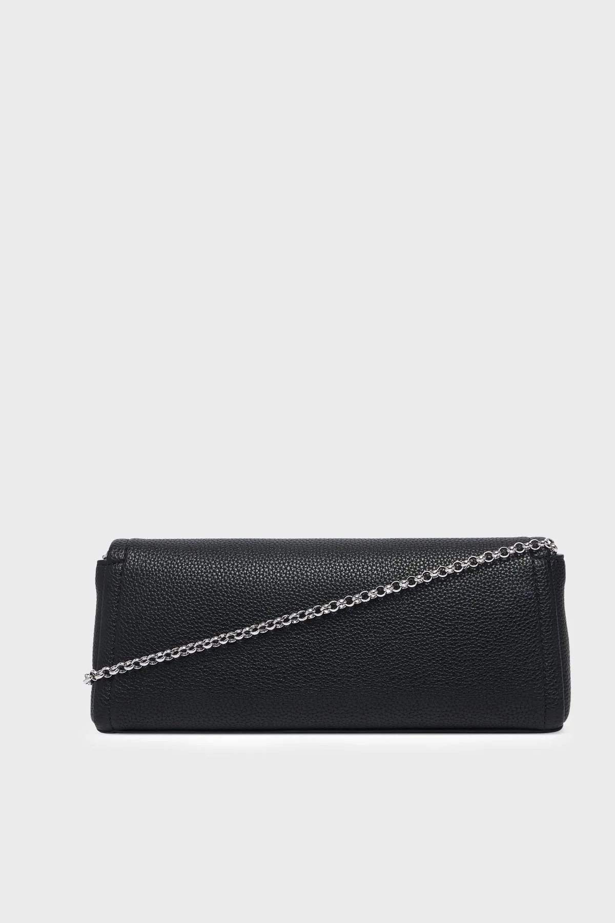 Calvin Klein Logolu Zincir Askılı LV04F3740GUB1 Kadın Çanta LV04F3740G UB1 SİYAH - 3