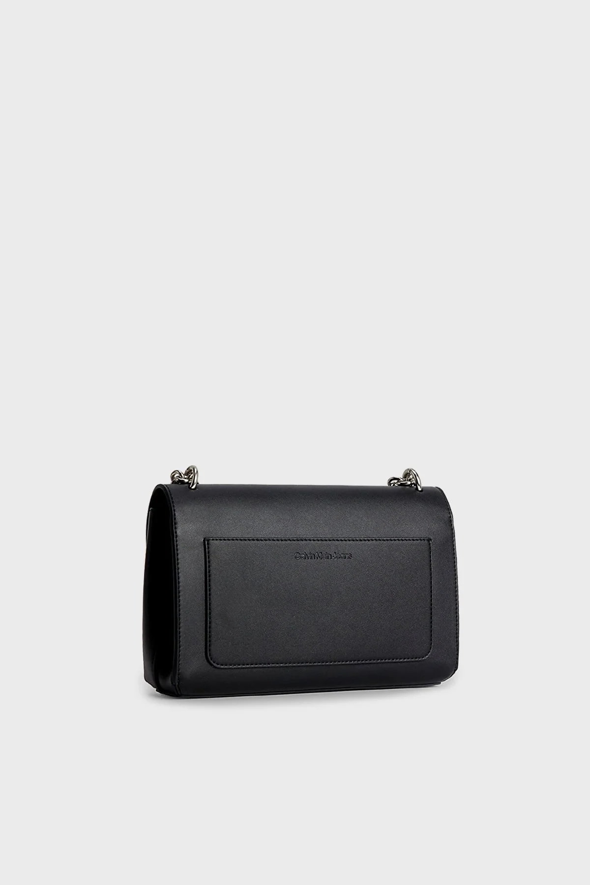 Calvin Klein Logolu Zincir Detaylı Omuz Askılı K60K6071980GJ Bayan Çanta K60K607198 0GJ SİYAH - 5