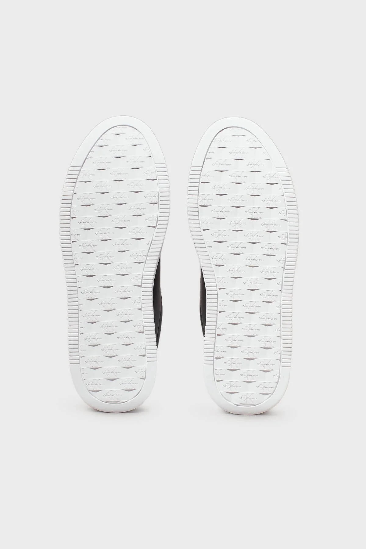 Calvin Klein Metalik Deri Platform Sneaker YW0YW014640GT Bayan Ayakkabı YW0YW01464 0GT SİYAH-BEYAZ - 6