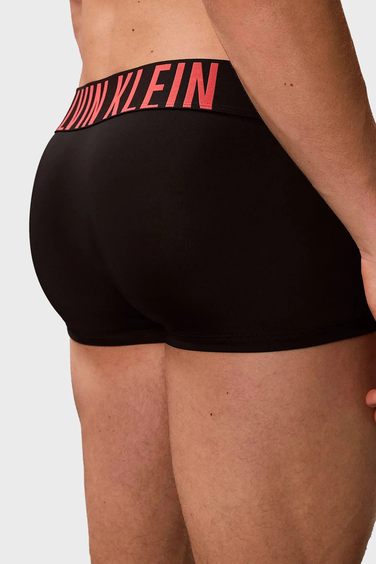 Calvin Klein Mikrofiber Logolu 3 Pack 000NB3611A4W8 Erkek Boxer 000NB3611A 4W8 SİYAH SİYAH SİYAH - 4