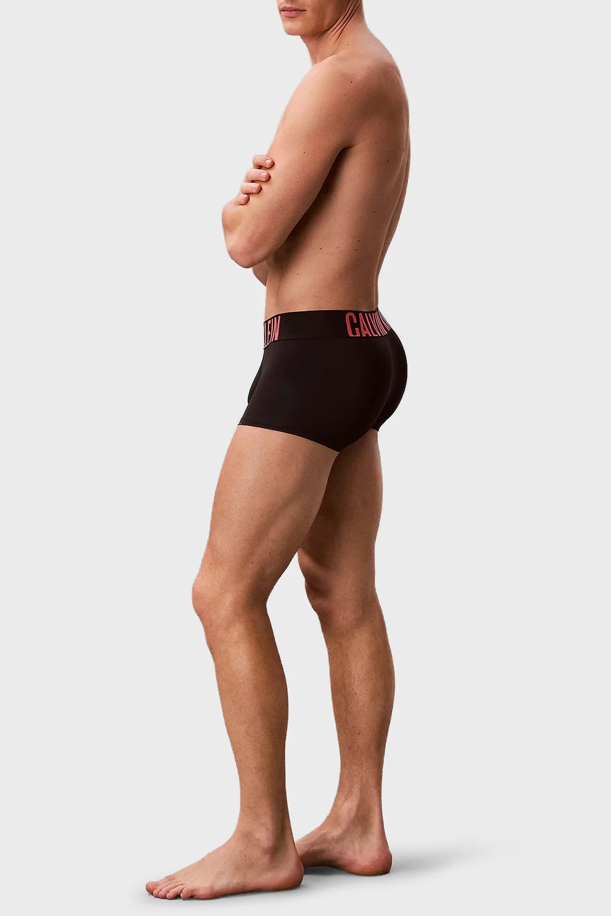 Calvin Klein Mikrofiber Logolu 3 Pack 000NB3611A4W8 Erkek Boxer 000NB3611A 4W8 SİYAH SİYAH SİYAH - 5