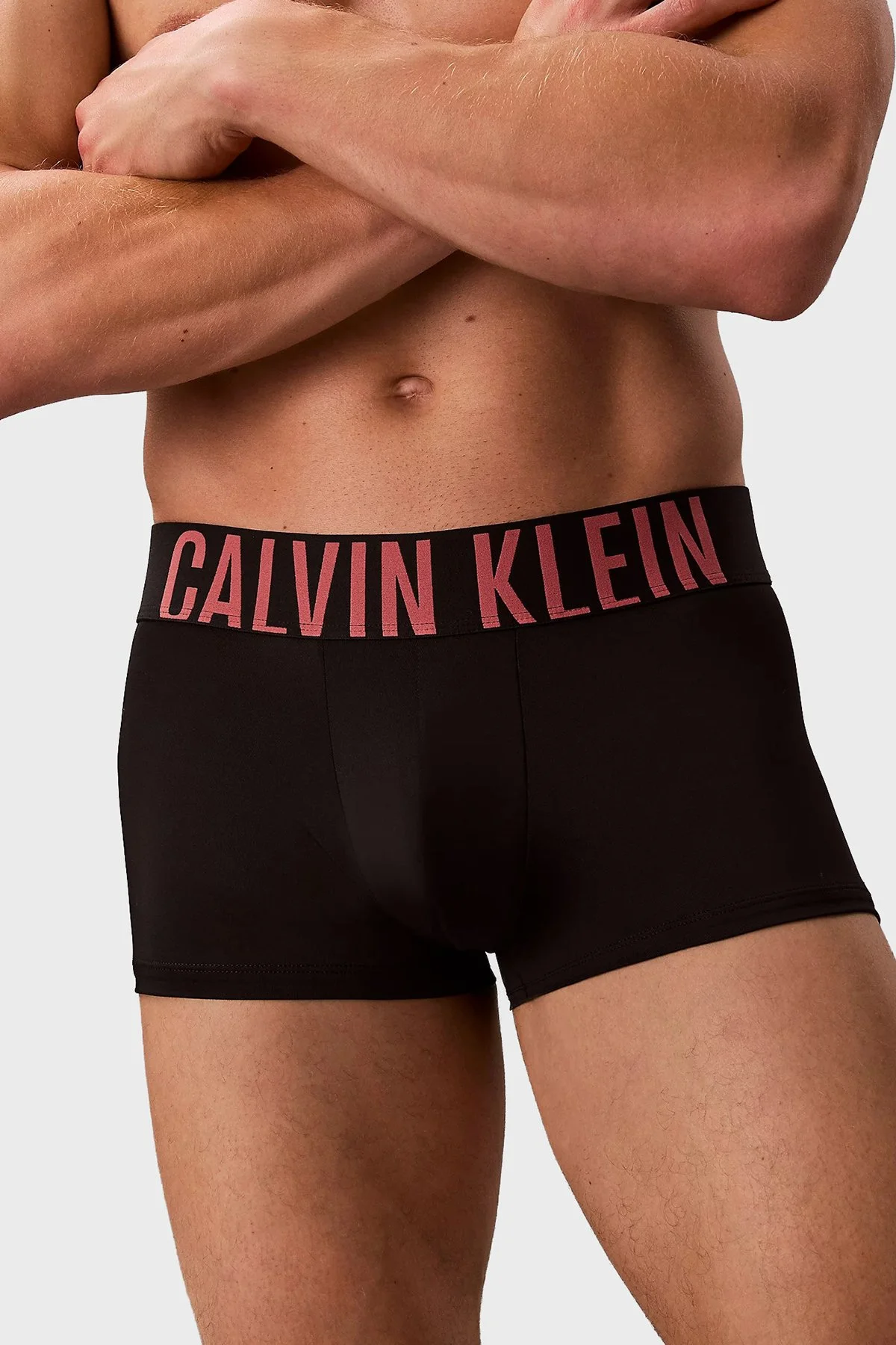 Calvin Klein Mikrofiber Logolu 3 Pack 000NB3611A4W8 Erkek Boxer 000NB3611A 4W8 SİYAH SİYAH SİYAH - 6