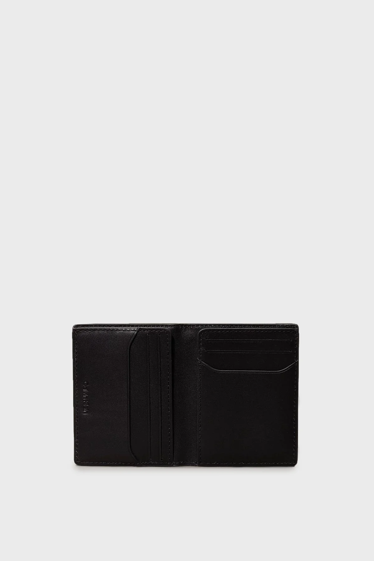 Calvin Klein Monogram Logo Baskılı Hakiki Deri K50K5126850GK Erkek Cüzdan K50K512685 0GK SİYAH - 3