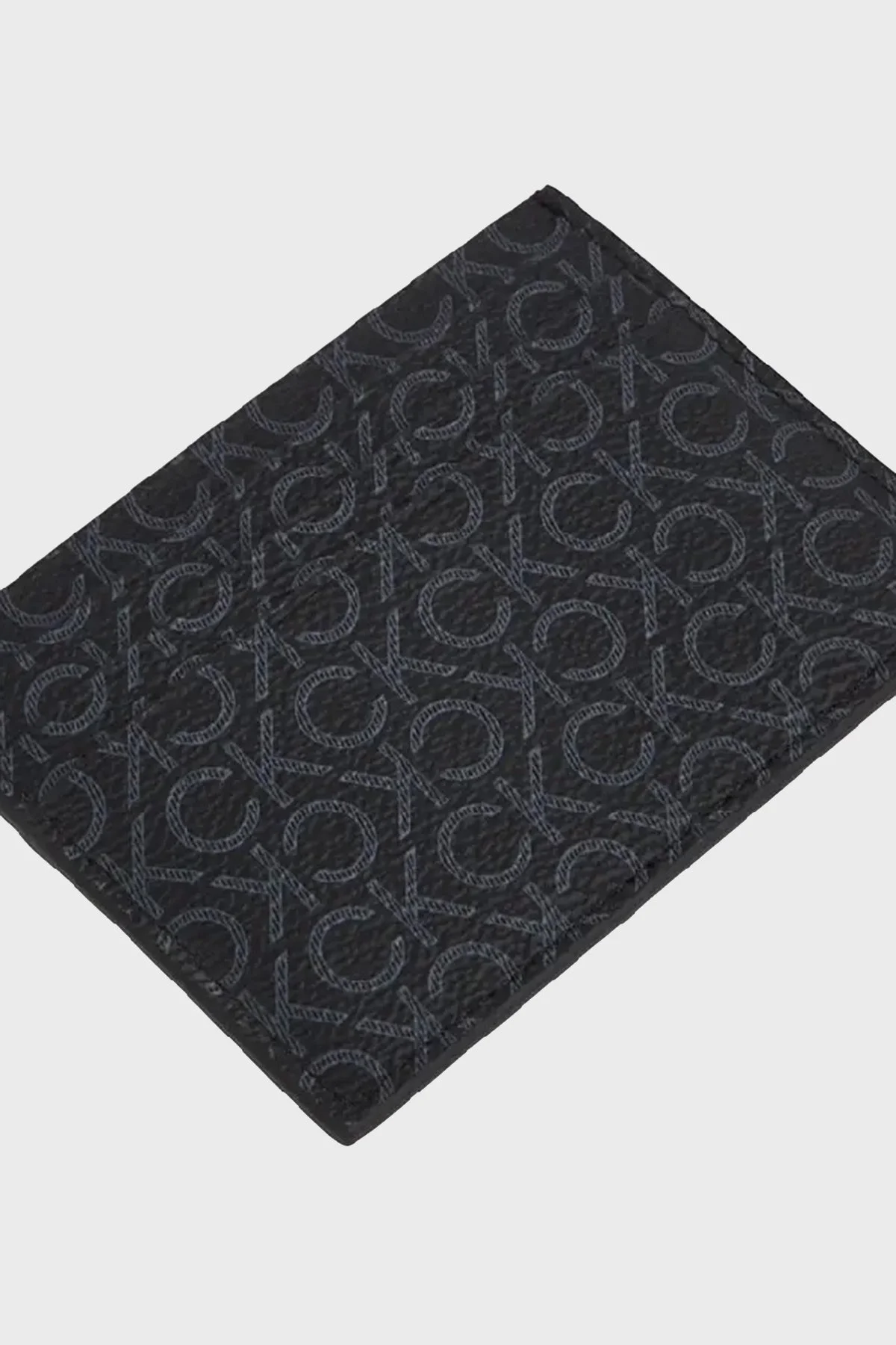 Calvin Klein Monogram Logo Baskılı K50K5128510GJ Erkek Kartlık K50K512851 0GJ SİYAH - 6