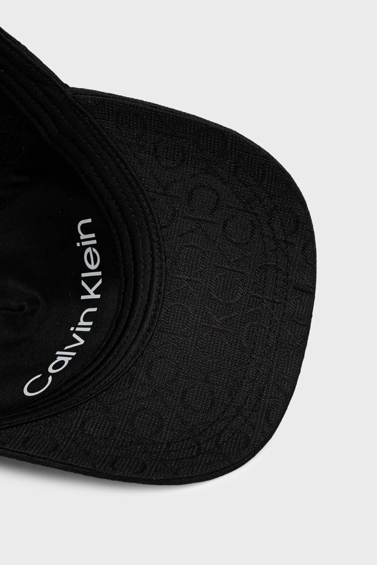 Calvin Klein Monogram Logo Baskılı K50K5129830GK Erkek Şapka K50K512983 0GK SİYAH - 7