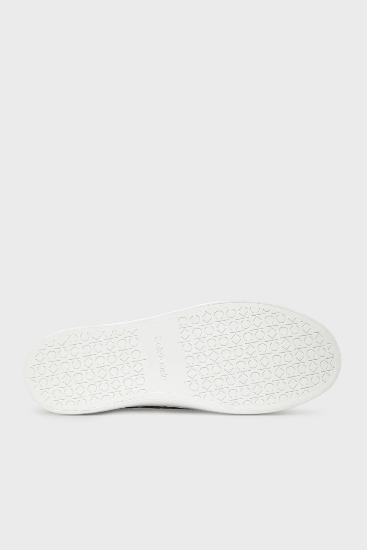 Calvin Klein Monogram Logo Baskılı Kalın Taban Sneaker HW0HW02573BEH Bayan Ayakkabı HW0HW02573 BEH SİYAH - 6