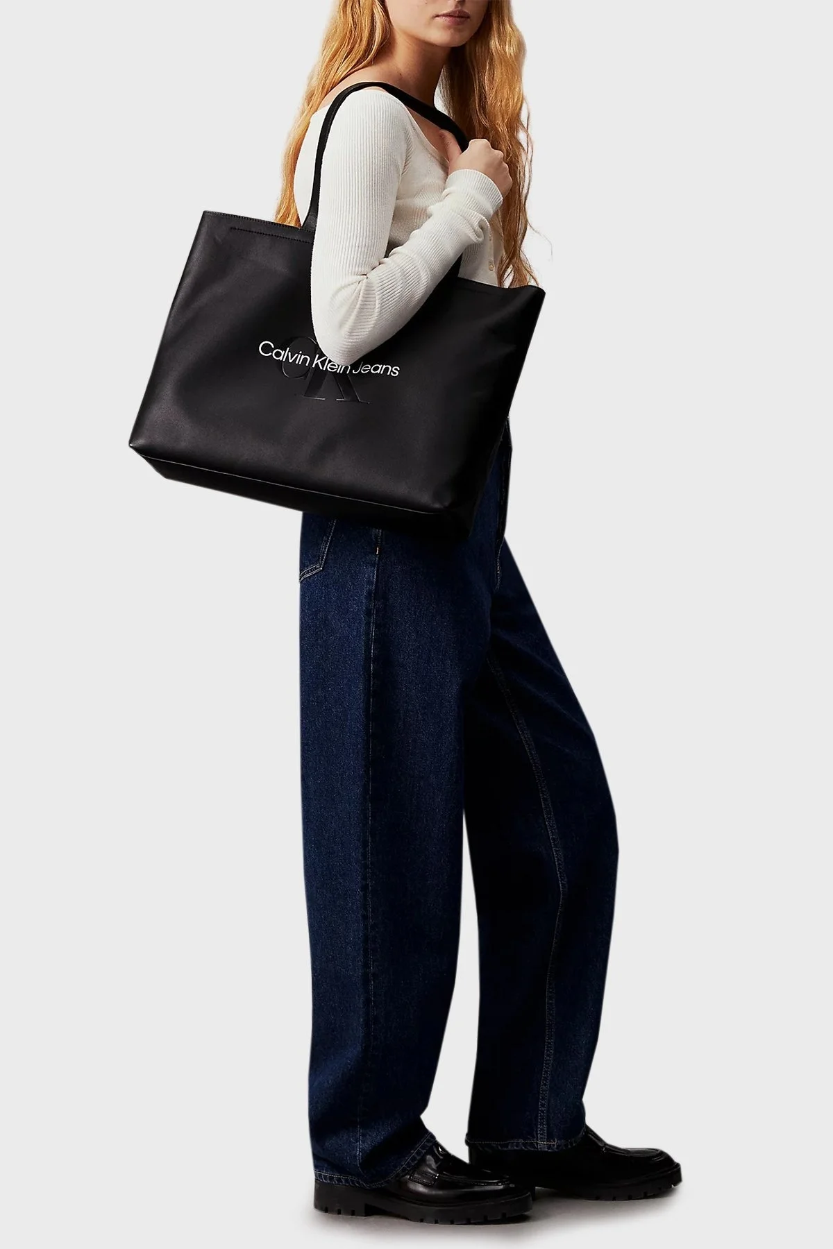 Calvin Klein Omuz Askılı K60K6122220GQ Bayan Çanta K60K612222 0GQ SİYAH - 2