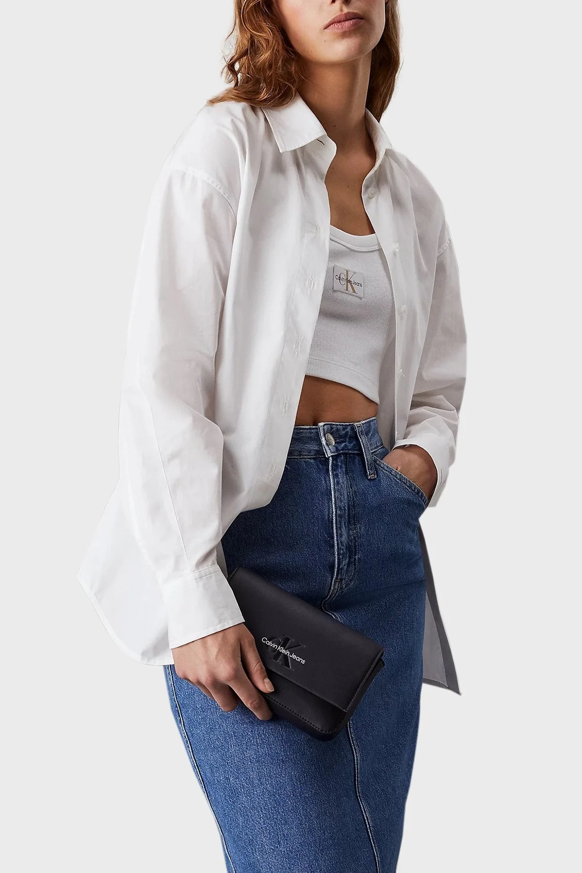 Calvin Klein Omuz Askılı K60K6123750GQ Bayan Çanta K60K612375 0GQ SİYAH - 2