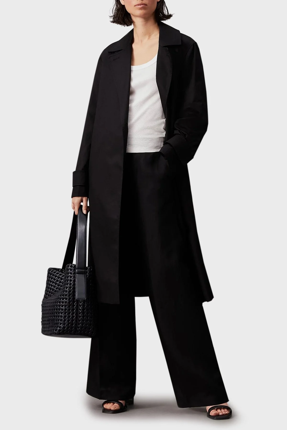 Calvin Klein Omuz Askılı Örgülü K60K612131BEH Bayan Çanta K60K612131 BEH SİYAH - 2