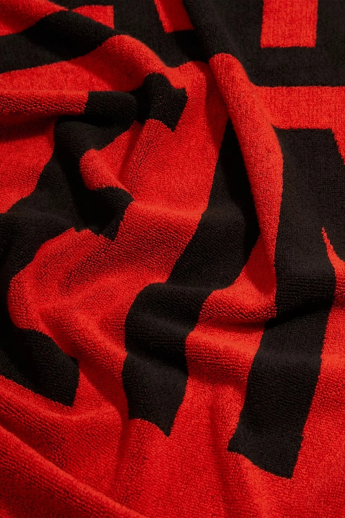 Calvin Klein Organik Pamuk Karışımlı 180 x 100 cm KU0KU00105XNE Unisex Plaj Havlusu KU0KU00105 XNE KIRMIZI - 2