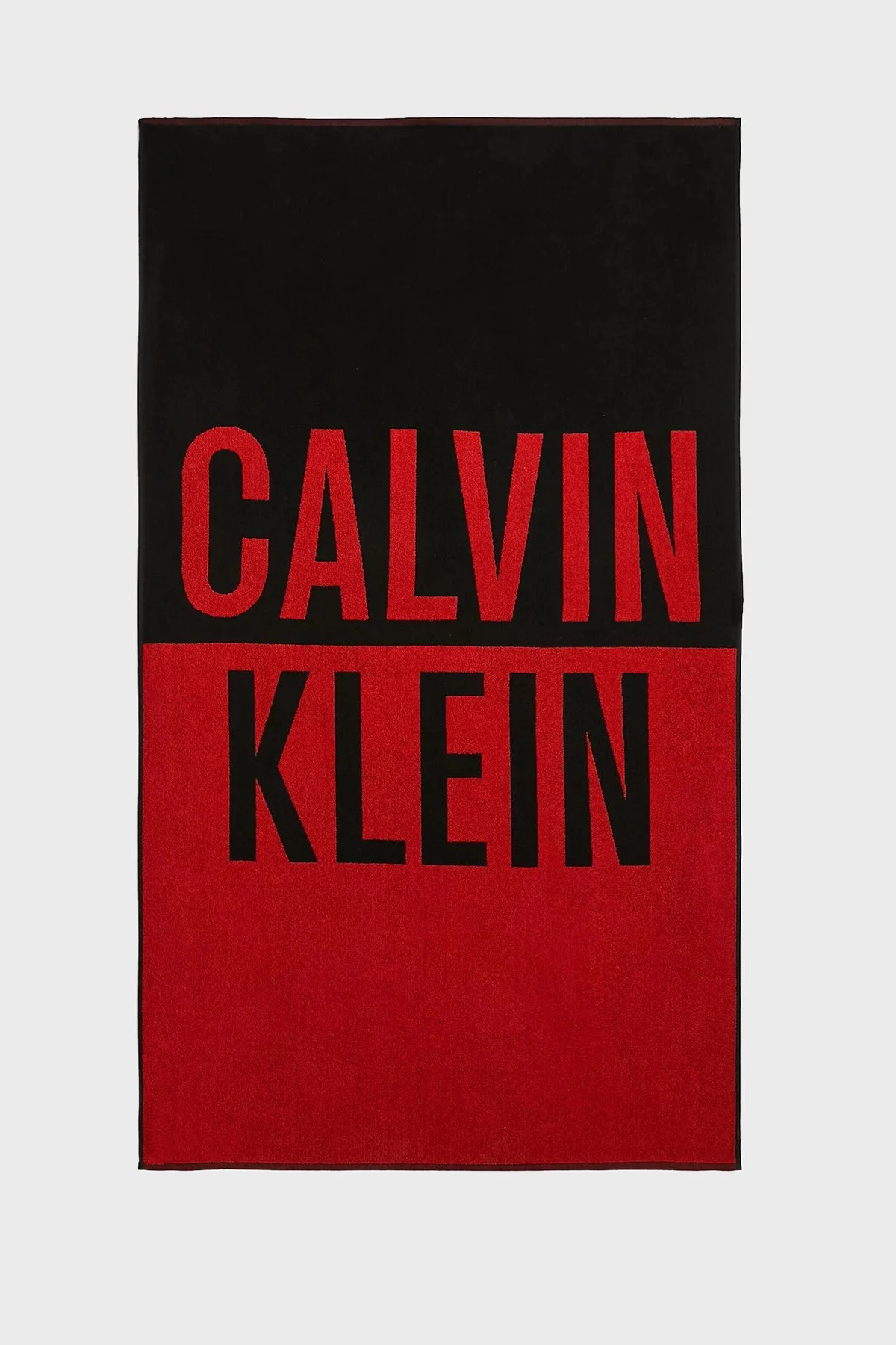 Calvin Klein Organik Pamuk Karışımlı 180 x 100 cm KU0KU00105XNE Unisex Plaj Havlusu KU0KU00105 XNE KIRMIZI - 1